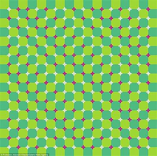 Những làn sóng ảo được tạo ra từ hiệu ứng hình ảnh, màu sắc