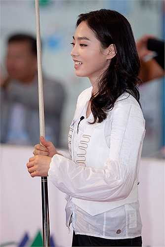 Vì thế ở Hàn Quốc, Cha Yu-Ram là nữ cơ thủ được yêu mến nhất.