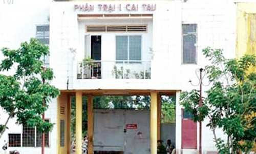 Phân trại 1 của K1-Cái Tàu, nơi hàng chục phạm nhân gây rối 3 tháng trước.