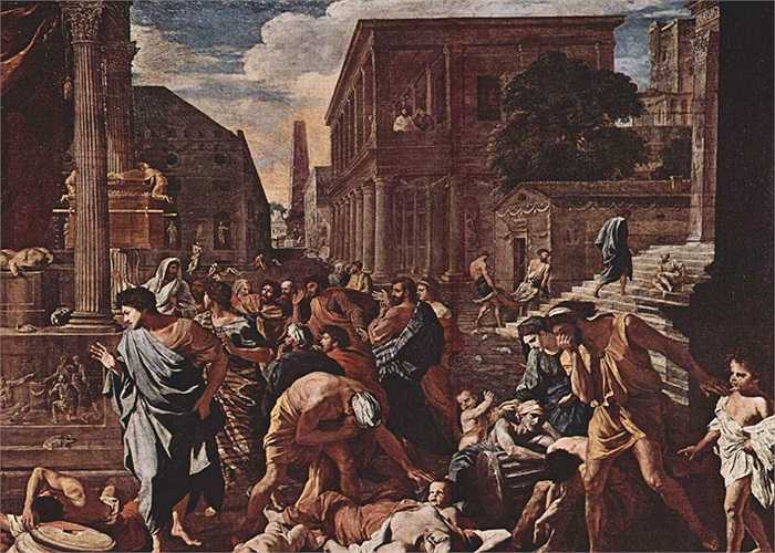 Đại dịch hạch Justinianic Plague diễn ra từ năm 541-542 sau Công nguyên tại Đế quốc La Mã. Với đặc điểm nhận diện là bàn tay của bệnh nhân dần hoại tử.