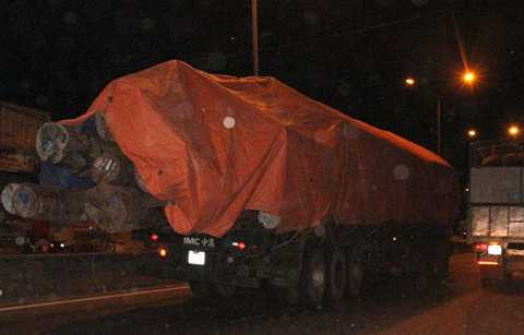 Quảng Trị, QL1A, chở gỗ quá khổ, quá tải, lực lượng chức năng