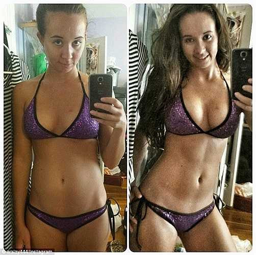 Một cơ thể săn chắc hoàn toàn khác.