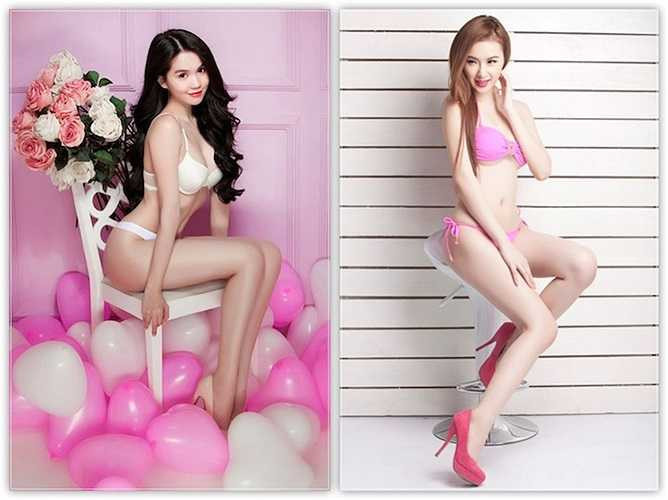 Với nhan sắc của mình, Ngọc Trinh luôn đóng khung trong vẻ đáng yêu, ngọt ngào. 