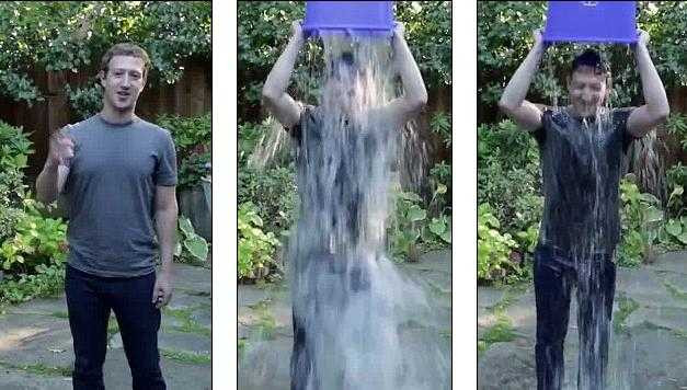 Trùm Facebook thách Bill Gates dội nước đá lên đầu