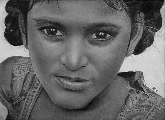 Tùng tự tìm hiểu và học hỏi từ nhiều nguồn trên Internet, Youtube, Facebook... về nghệ thuật tranh truyền thần và cho đến nay Tùng vẽ tranh truyền thần được hơn 1 năm.