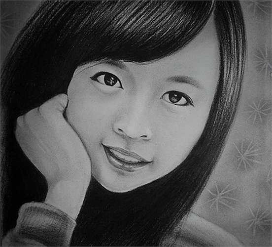 Phạm Minh Toản sinh năm 1994, đang học ĐH Sư phạm nghệ thuật Trung ương Hà Nội, khoa thiết kế đồ hoạ. Đây là một trong những bức tranh truyền thần của Toàn.