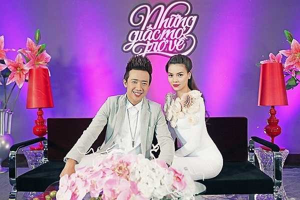 Chụp ảnh cùng Trấn Thành.