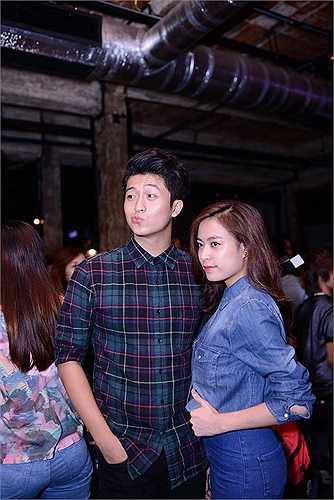 Ra sức phủ nhận chuyện tình cảm, nhưng Hoàng Thùy Linh vẫn tình tứ Harry Lu khi cùng xuất hiện tại tiệc đóng máy phim Chàng trai năm ấy.