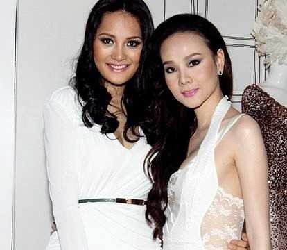 Hoa hậu Hương Giang vượt mặt Dương Yến Ngọc với chiều cao 1m80.