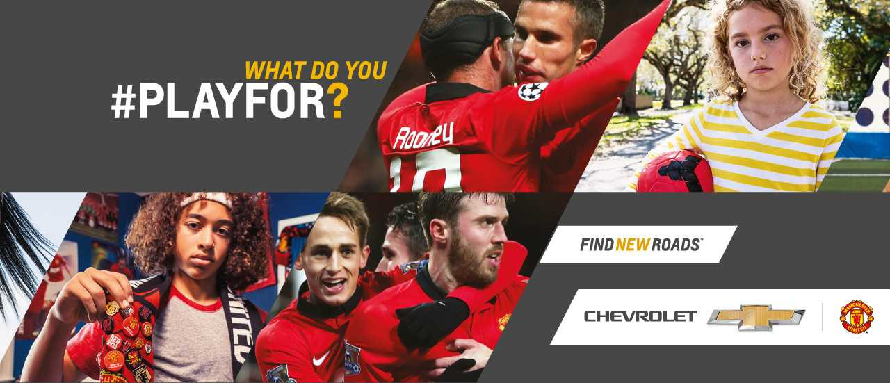 Thông điệp đi kèm với hình ảnh Man Utd trên toàn thế giới