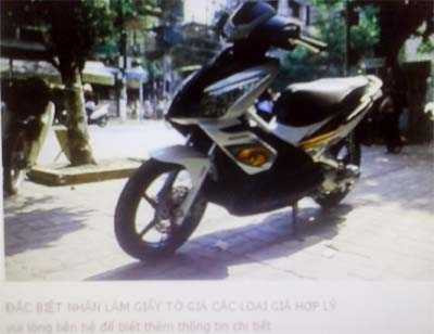 Quảng cáo làm giấy tờ giả với giá cả hợp lý.