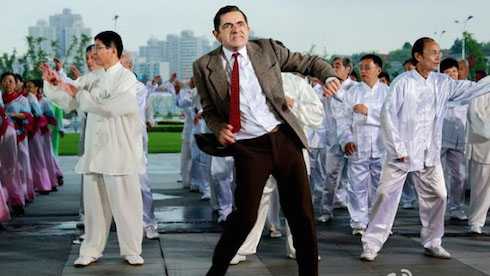 mr bean nhay tai Thuong Hai