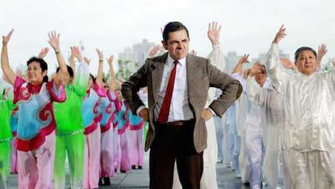 mr bean nhay tai Thuong Hai