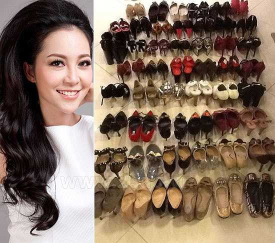 Diễn viên múa Linh Nga cũng là người sành đồ hiệu.