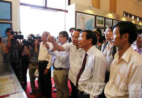 Quảng Nam, Hoàng Sa, TRường Sa, triễn Lãm, Bộ TTTT, TRương Minh Tuấn, triển lãm