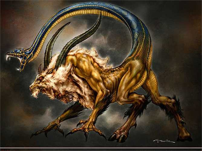 Vùng núi đá cổ này được đặt tên theo con quái vật Chimeara, là một con quái vật có thể thớ ra lửa, có thân hình của một con sư tử với cái đầu dê mọc trên lưng và một cái đuôi rắn. 