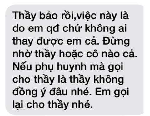 Thầy giáo bị tố gạ tình là người có đạo đức?