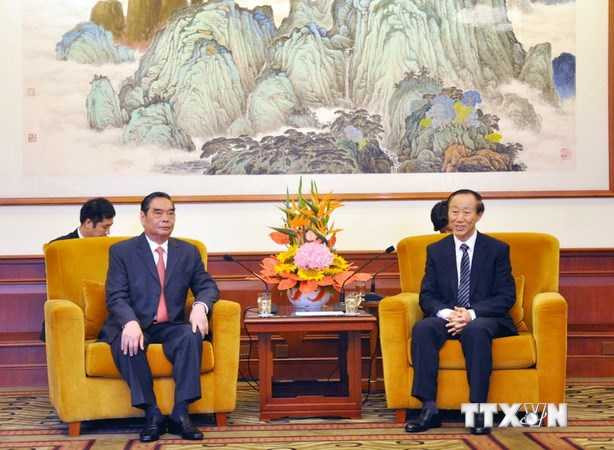 Đặc phái viên Tổng bí thư gặp Phó Chủ tịch Chính hiệp Trung Quốc