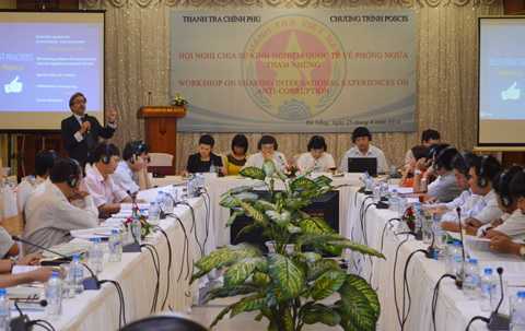 phòng ngừa, tham nhũng, Việt Nam, thanh tra, Chính phủ, quốc tế, miền trung, Đà Nẵng
