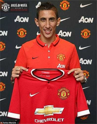Di Maria sẽ chơi bóng tại Old Trafford với bản hợp đồng có thời hạn 5 năm, cùng mức lương 200.000 Bảng/tuần, chỉ sau Wayne Rooney. 