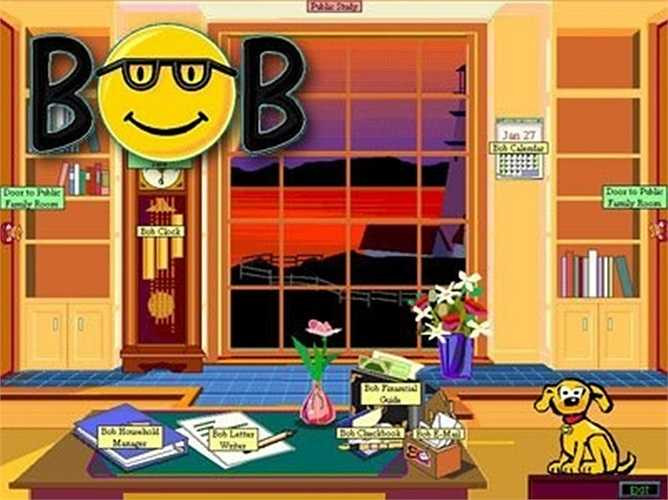 Microsoft Bob – 1995: Microsoft Bob được xem là một giao diện người dùng thân thiện cho Windows. Tuy nhiên, nó đã bị Microsoft loại bỏ một năm sau khi tung ra năm 1995. 'Thật không may, phần mềm này yêu cầu hiệu quả hơn so với các phần cứng máy tính thông thường có thể cung cấp vào thời điểm đó, và nó không có một thị trường đủ lớn. Bob qua đời', tỷ phú Bill Gates đã viết sau đó.