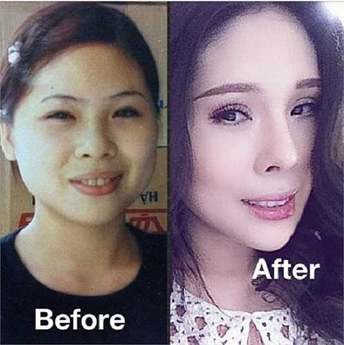 Tina Lê, chuyên gia trang điểm nổi tiếng với 12 lần phẫu thuật thẩm mỹ để trở thành một quý cô xinh đẹp, mặn mà