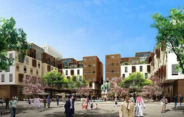 Điểm đặc biệt của thành phố thông minh Lusail là mọi công trình, mọi thiết kế đều dựa trên cơ sở thân thiện với môi trường, giảm đến mức tối đa sự ảnh hưởng khó chịu từ thời tiết nóng bức của sa mạc. 