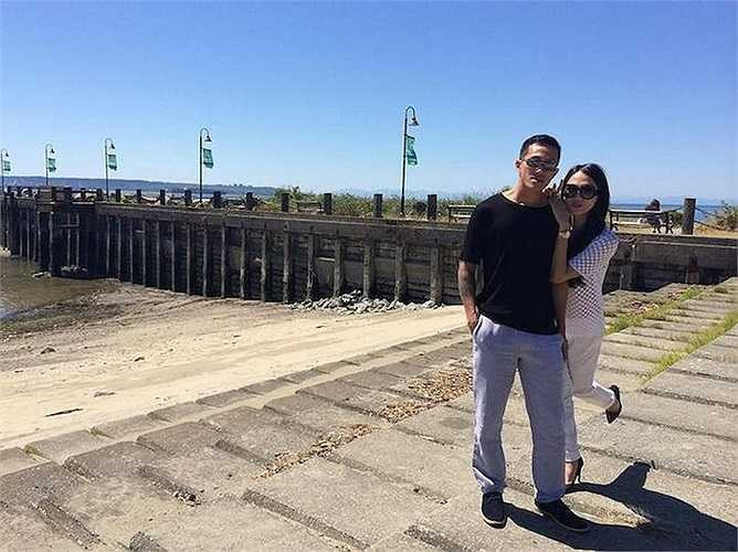 Khi Criss Lai về Canada, Hương Giang Idol sang thăm, còn khi nữ ca sỹ đi lưu diễn tại đây, Criss Lai cũng chăm sóc 'người tình tin đồn' của mình.