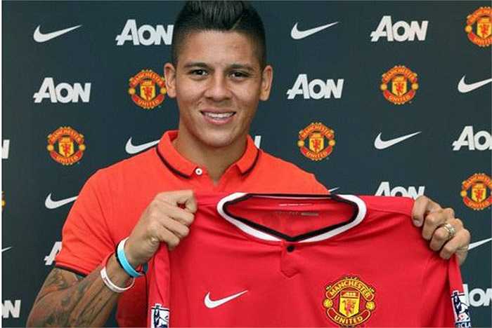 Kèm theo đó là tân binh Marcos Rojo