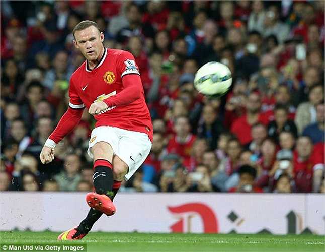 Vị trí tiền vệ công thuộc về Wayne Rooney