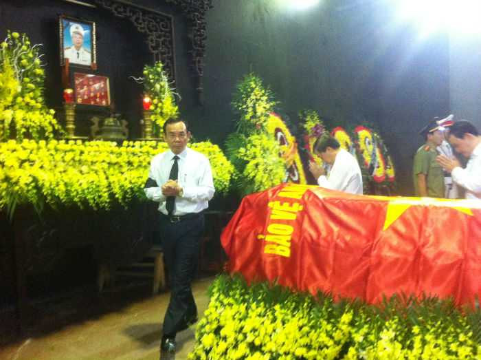 Lễ tang cấp cao Trung tướng công an tử nạn