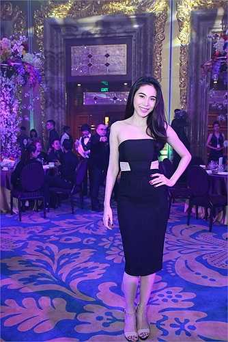 Đây là một trong số ít những lần hiếm hoi Thuỷ Tiên xuất hiện ở sự kiện