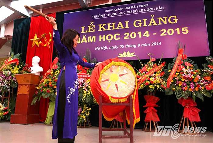 Những hồi trống khai giảng năm học mới.