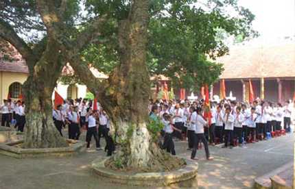 khai giảng