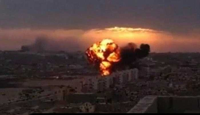 Hiện trường máy bay quân sự của Libya MiG-21 gặp nạn hôm 3/9