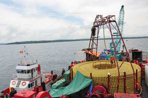 Lý Sơn, cáp điện, quốc gia, đầu tư, Quảng Ngãi, xuyên biển