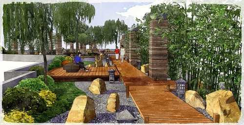 Royal City đầu tư 30 tỷ đồng xây dựng Vườn Nhật Bản