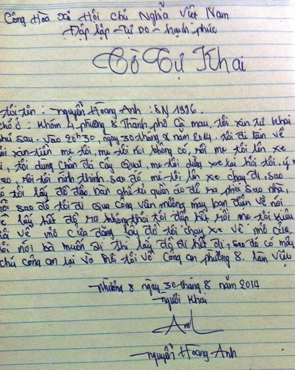 Sau vụ ngược đãi cha mẹ, Hào Anh phải nhập viện