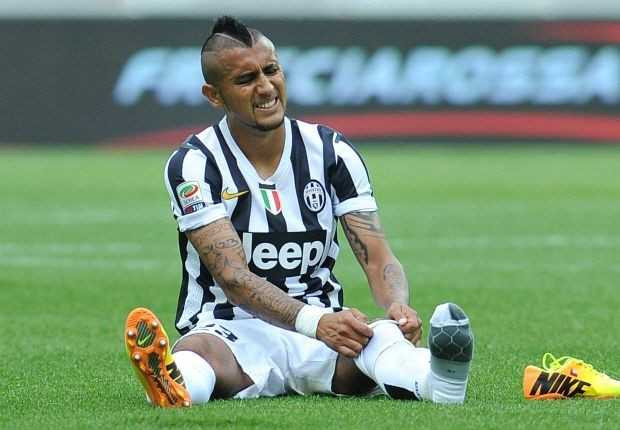 Vidal có tiền sử chấn thương bí hiểm