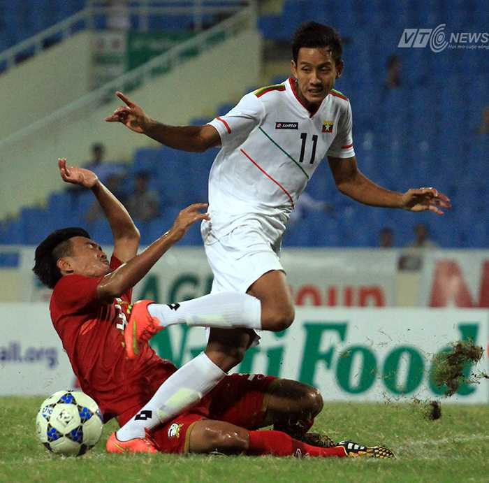 U19 Myanmar thi đấu hơn hẳn
