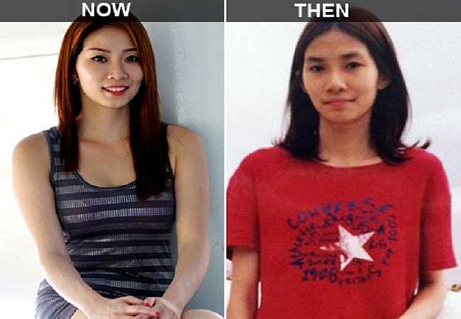 Theo Asiaone, thời điểm nhẹ cân nhất của cô người mẫu này là lúc cô 33 kg.