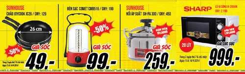 Media Mart tiếp tục giảm giá lớn dịp Mùa tựu trường 2014