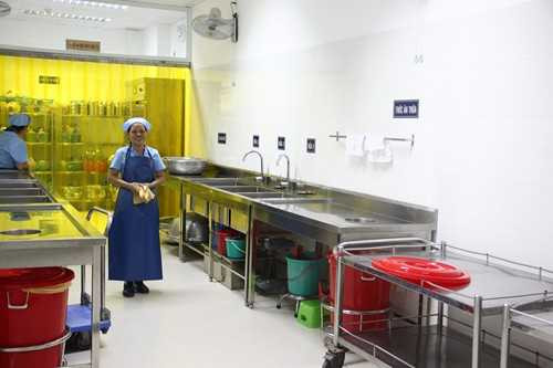 Mô hình mẫu bếp ăn bán trú khánh thành tại TP.HCM