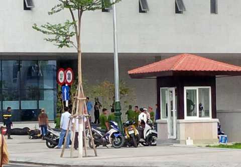 Cháy, tầng hầm, Tòa nhà, Trung tâm hành chính, Đà Nẵng