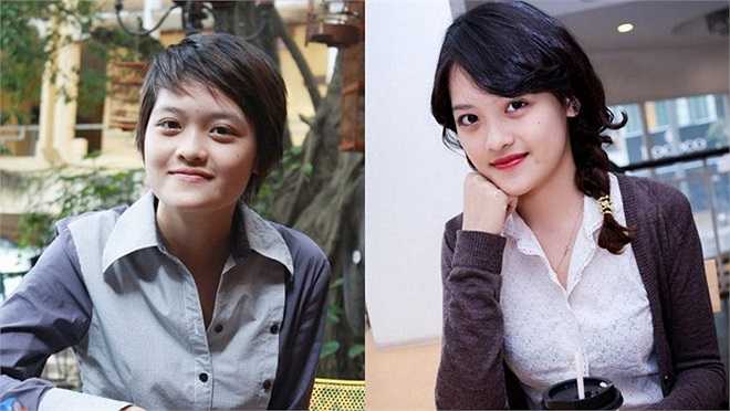 Chỉ cần thay đổi kiểu tóc, bạn trẻ đã khó lòng nhận ra Thuỳ Anh, cô gái được biết đến sau vai diễn Phan Linh trong bộ phim Bộ tứ 10A8. Sau nhiều năm 'ở ẩn', mới đây Thùy Anh khiến khán giả bất ngờ khi xuất hiện là nữ diễn viên chính trong bộ phim điện ảnh Đập cánh giữa không trung diễn xuất cùng diễn viên Trần Bảo Sơn. Ảnh: Đất Việt.