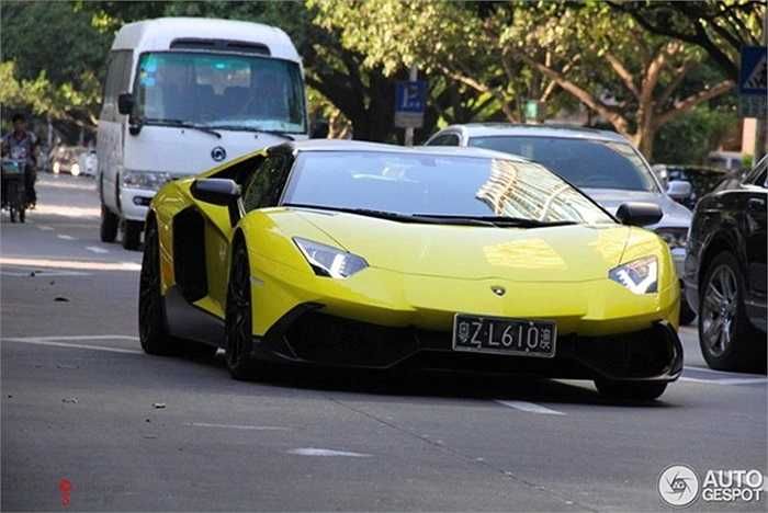 Trung Quốc là một thị trường rất quan trọng với Lamborghini. Mẫu siêu xe Lamborghini Aventador LP700-4 không phải quá đặc biệt ở đất nước có dân số lớn nhất thế giới này.