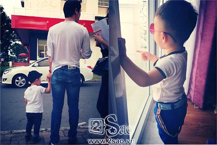 Đăng Khôi và con trai cũng thường diện đồ đôi cùng nhau