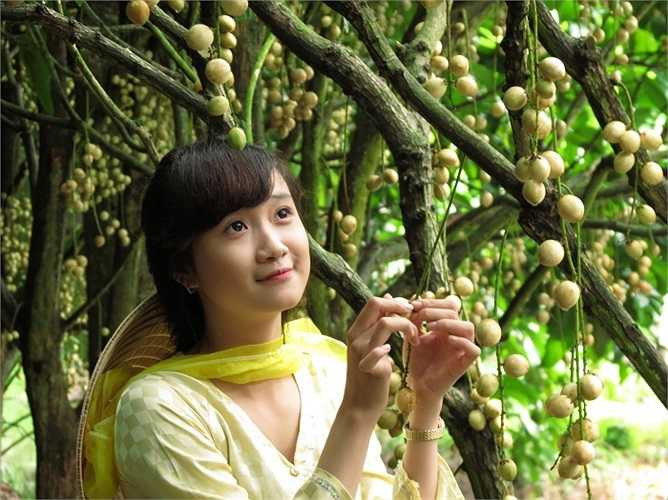 Rong ruổi trên con đường làng yên ả, thuộc xã Nhơn Ái - Phong Điền, sẽ tình cờ thấy các cô gái đang hái dâu miệng tủm tỉm cười như câu thơ trong một bài ca tân cổ Chuyện mùa dâu chín.