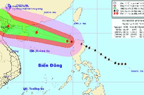Bão số 3, Kalmaegi, Quảng Ninh, cấm biển