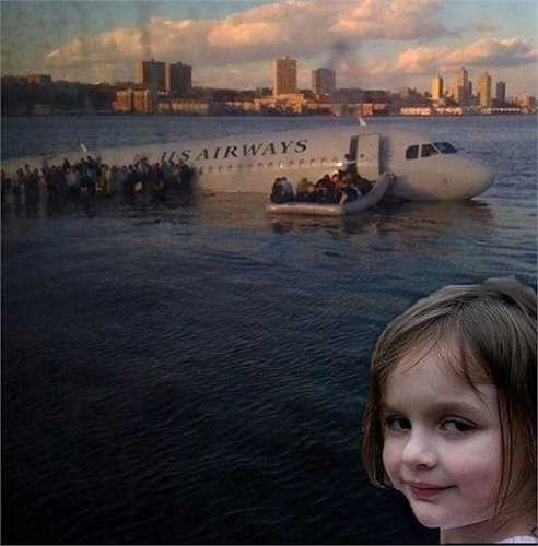 Bức ảnh Dave Roth chia sẻ lên diễn đàn lưu trữ hình ảnh Zooomr vào ngày 2/1/2007 với tên gọi đầu tiên là 'Firestarter'. Tuy nhiên, nó không nhận được nhiều sự chú ý cho đến mãi một năm sau đó khi Roth quyết định đem hình ảnh này tham dự một cuộc do tạp chí địa phương tổ chức vào ngày 29/11/2008. Bức ảnh ngay lập tức lọt vào mắt xanh của công chúng.